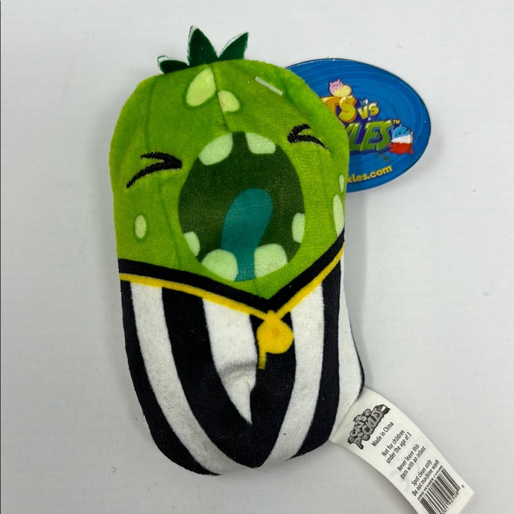 Green Pickle Sensory Plush Toy